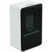 Comfort Zone 250-Watt Personal Ceramic Fan-Forced Desktop Heater White