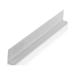 Outwater Plastics 1920-Wh White 1 Inch X 1/2 Inch X 3/64 (.04) Inch Thick Styrene Angle Plastic Angle Moulding 46 Inch Lengths (Pack of 3)