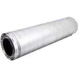 AmeriVent 6HS-12 Chimney Pipe 6 in ID 12 in L Galvanized Stainless Steel