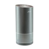 Hunter HP400 Round Tower Air Purifier for Small Rooms Features EcoSilver Pre-Filter True HEPA Filter Multiple Fan Speeds Soft Touch Digital Control Panel Sleep Mode Timer Accent Light