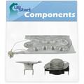 3387747 Dryer Heating Element & 279769 Thermal Cut-Off Kit Replacement for Kenmore / Sears 11066962500 Dryer - Compatible with WP3387747 & 279769 Heater Element & Thermal Fuse Kit