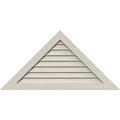 52 W X 13 H Triangle Gable Vent (73 1/8 W X 18 3/8 H Frame Size) 6/12 Pitch: Primed Non-Functional Smooth Western Red Cedar Gable Vent W/ Decorative Face Frame