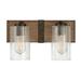 Hinkley Lighting - Two Light Bath - Sawyer - 2 Light Bath Vanity in Rustic Style