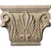 Ekena Millwork 11 W x 6 3/4 BW x 3 7/8 D x 8 7/8 H Large Chesterfield Capital (Fits Pilasters up to 6 1/4 W x 2 D) Maple