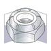 2-56 Nylon Insert Hex Lock Nut (Stop Nut) | Thin Pattern | Light Hex Thin Height (NTM & NTE Series) | Steel | Zinc Plated (Quantity: 4000)