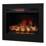 ClassicFlame 26-In 3D SpectraFire Plus Infrared Contemporary Insert & Trim - 26II342FGT & BBKIT-26