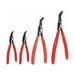 Knipex 9K 00 19 02 US Steel External Circlip Snap-Ring Pliers Set- 4pc