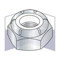 10-24 Nylon Insert Hex Lock Nut (Stop Nut) | Thin Pattern | Light Hex Thin Height (NTM & NTE Series) | Steel | Zinc Plated (Quantity: 4000)