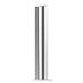 CRL PP0824LPS Polished Stainless 24 Round PP08 Elegant Series Counter/Partition Corner Post