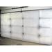 Commercial 14 Hx14 L Garage door insulation kit Reflective Foam WHITE 7 Panel 14 Hx14 L
