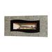 Empire Propane Gas MV Contemporary Linear Vent-Free Millivolt Fireplace with Barrier