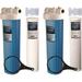 Two 20 BLUONICS Big Blue Whole House Water Filters with Sediment & Carbon 4.5 x 20 Filter Cartridges Included