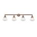 Innovations Lighting 215 Olean Olean 4 Light 43 Wide Bathroom Vanity Light - Copper