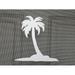 DCentral Island Palm Flexible Screen Magnet DÃ©cor;Double-Sided. Bright White-Easier to See Day & Night. Decorative. Helps to Stop Walking into Screens Covers Small Tears in Screens ize 6.6â€� X 6.6