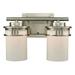 Elk Home 12-Inch Wide Ravendale Vanity Light Brushed Nickel