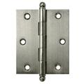 Deltana Ch3025 3 X 2-1/2 Solid Brass Cabinet Hinge - Nickel