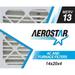 Aerostar 14x20x4 MERV 13 Air Filter 14 x 20 x 4 Box of 4