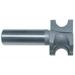 Magnate 1702 Bull Nose (Half Round) Carbide Tipped Router Bit â€” 3/8 Bead Diameter; 1/2 Shank Diameter; 3/16 Radius; 1-1/2 Shank Length; 1-1/16 Overall Diameter