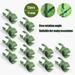 12Pcs Home Connector Bracket Parts Greenhouse Film Buckles Universal Clip Garden Rotatable Fastener Sunshade Net Tools