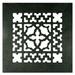 Acorn Manufacturing Gr9g-D 8 X 8 Cast Iron Decorative Grille - Black