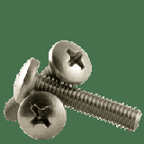 #8-32 x 1/4 Machine Screw Stainless Steel (18-8) Phillips Pan Head (inch) Head Style: Pan (QUANTITY: 1000) Drive: Phillips Thread: Coarse Thread (UNC) Fully Threaded