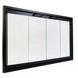 Heat N Glo Bi-Fold Glass Fireplace Door 36 x 20 15/16 | Easy Install | Prevent Drafts | All Parts Included | Important!!!! Only For Models RHW-41 RSW-41