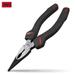 Deli Professional Labor-saving Wire Cutters Needle-Nose Pliers Diagonal Pliers 6 Inches 8 Inches