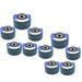 100 Pcs 4-1/2 X 7/8 40 Grits Premium Zirconia Flap Discs Grinding Wheel Sandpaper for Grinding