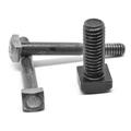 1/4 -20 x 1 1/4 (PT) Coarse Thread A307 Grade A Square Head Machine Bolt Low Carbon Steel Plain Finish Pk 100