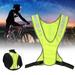 Kritne Night Running Vest Outdoor Reflective Safety Vest with LED Light High Visibility for Night Running Cycling Night Reflective Running Vest