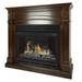 Pleasant Hearth 46 in. Natural Gas Large Freestanding Cherry Vent Free Fireplace 32 000 BTU