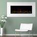 Electric Countric Fireplace 36-inch Modern Wall-Mounted - 10 Color LED Flame