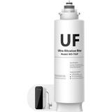 Waterdrop TSUF Ultra-Filtration Under Sink Water Filter 0.01 Micron Replacement TSU-W 3-Stage Ultra-Filtration Under Sink Water Filter System 4000Gallons High Capacity. 1 Pack