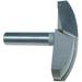 Magnate 5568 Horizontal Crown Molding Router Bit - 3 Cutting Diameter 7/16 Cove Depth 11/16 Cutting Height 1/2 Shank Diameter 3-3/16 Radius