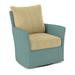 Armchair - Braxton Culler Lanai 28" Wide Swivel Down Cushion Armchair Polyester/Cotton/Rattan/Wicker/Other Performance Fabrics | Wayfair