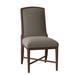 Fairfield Chair Clayton Side Chair Upholstered/Fabric in Brown | 38 H x 20 W x 27 D in | Wayfair 8821-05_8794 17_Walnut