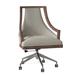 Fairfield Chair Caldwell Task Chair Wood/Upholstered/Metal in Red/Gray/Brown | 41 H x 25.5 W x 26.5 D in | Wayfair 5229-1N_3157 73_MontegoBay