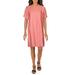 Eileen Fisher Womens Mandai Organic Cotton Shirtdress