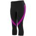 Augusta Sportswear Women's Action Color Block Capri Xl Black/Power Pink