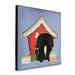 Carolines Treasures BB2861UP88 8 x 8 x 0.625 in. Dog House Collection Pekingnese Black Artwork Panel Wall Decor