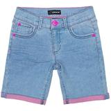 Jordache Girls' Roll Cuff Bermuda Denim Shorts