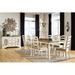 Signature Design by Ashley Realyn Extendable Dining Set Wood/Upholstered in Brown | 30 H in | Wayfair PKG002227