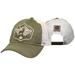 John Deere Men's White Deere Patch Cap/Hat - LP70315