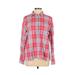 Pre-Owned J.Crew Factory Store Women's Size L Long Sleeve Button-Down Shirt