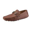 Bruno Marc Mens Comfort Casual Shoes Driving Penny Slip On Loafers Boat Shoes HUGH-01 BROWN Size 10
