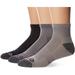 Merrell Mens 3 Pack Cushioned Performance Hiker Socks Low/Quarter/Crew Socks