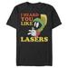 Men's Looney Tunes Marvin the Martian Lasers Graphic Tee