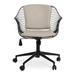 sohoConcept Zebra Task Chair Upholstered/Metal in Gray/Black | 33 H x 24 W x 23 D in | Wayfair ZEBB-OFF-BKL-003