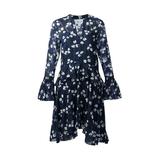 Derek Lam 10 Crosby Navy Floral Dress (0)