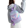 Kiapeise Women Girl Sequin Backpack School Travel Shoulder Rucksack Bag Mermaid Schoolbag